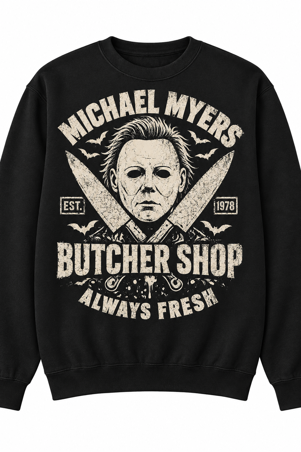Michael Myers Butcher Shop Crewneck