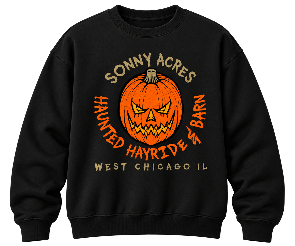 Sonny Acres Haunted Hayride Pullover