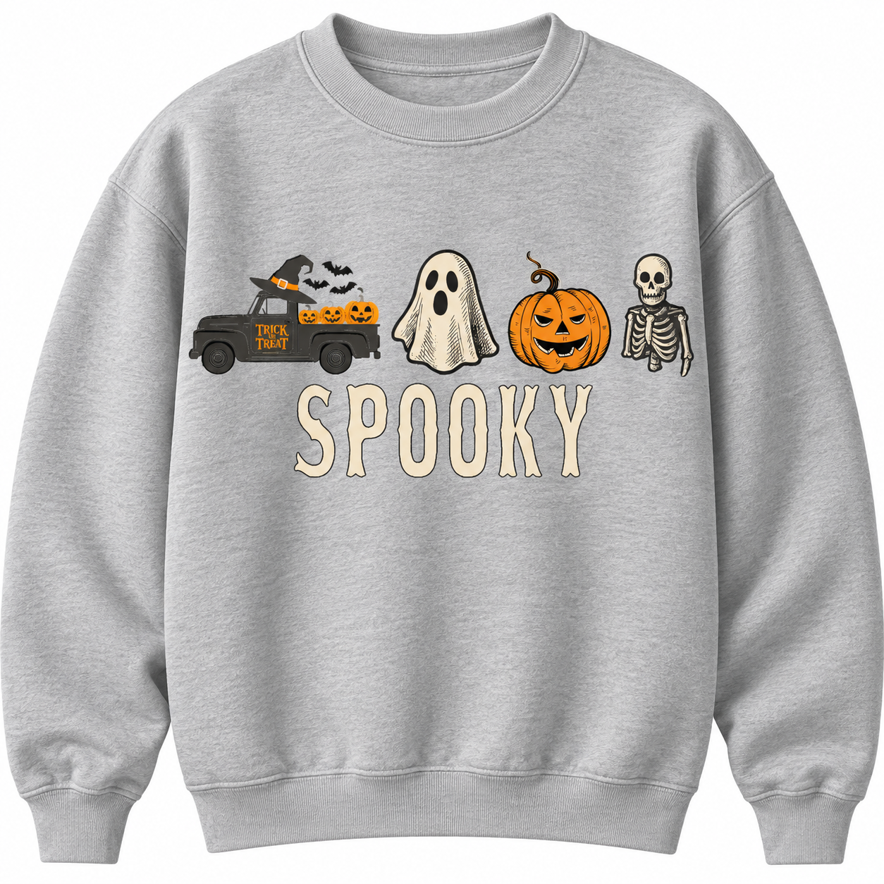 Vintage Spooky Kids Crewneck