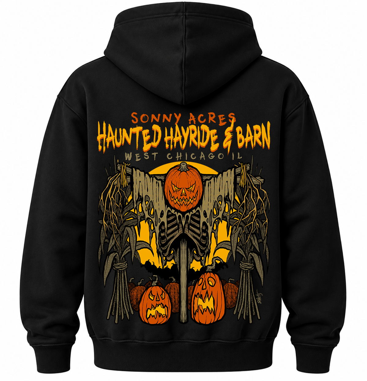 Haunted Pumpkin Hoodie